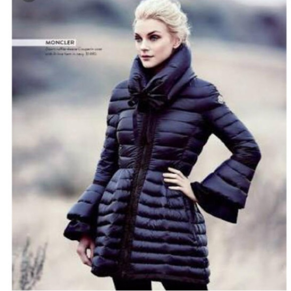 Moncler Couperin Coat Black sz 3